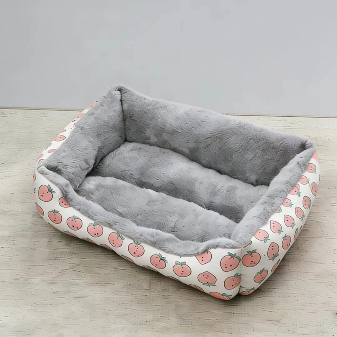 Cama sofá para gatos y perros: cojín suave antideslizante interior - imagen 5