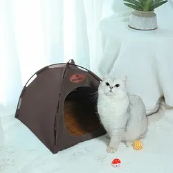 Cama nido plegable para gatos – Transpirable y ideal para exterior