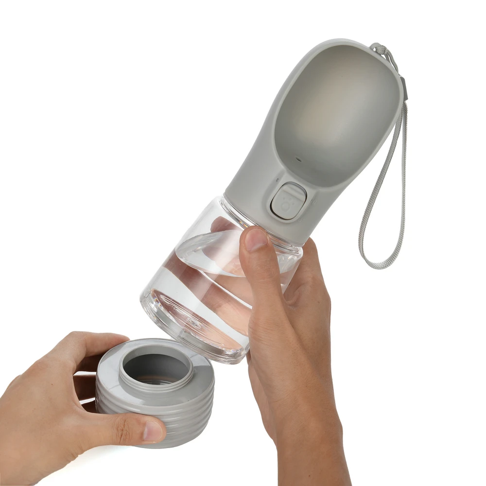 Taza de agua 2 en 1 para perros pequeños y medianos, portátil, fuerte, conveniente, para exteriores, botella de agua para cachorros y gatitos, suministros para mascotas Beagle - imagen 5