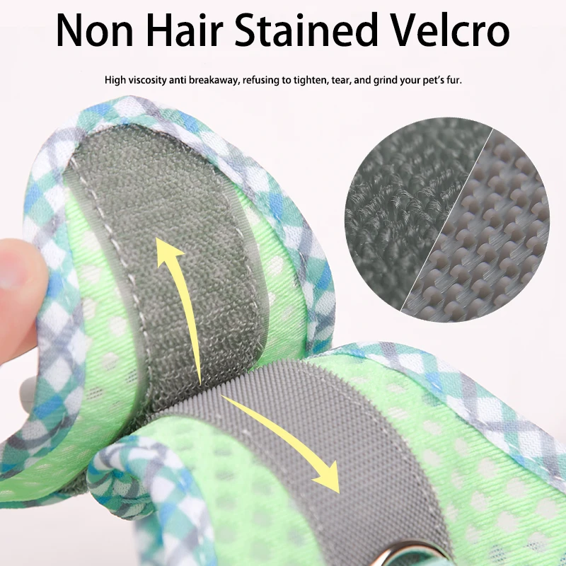 Correa de pecho reflectante para mascotas, chaleco de arnés ajustable, transpirable, cuerda de tracción para gato y perro, cinturones de seguridad para perros pequeños y grandes - imagen 3