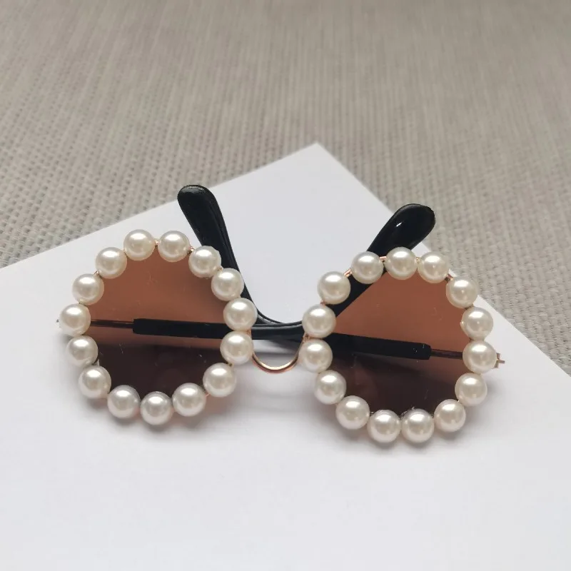 Accesorios para mascotas, gafas de sol de flores, gafas circulares para juegos de rol, accesorios para fotos, gafas para gatos y correa para perros pequeños y Paracord - imagen 4