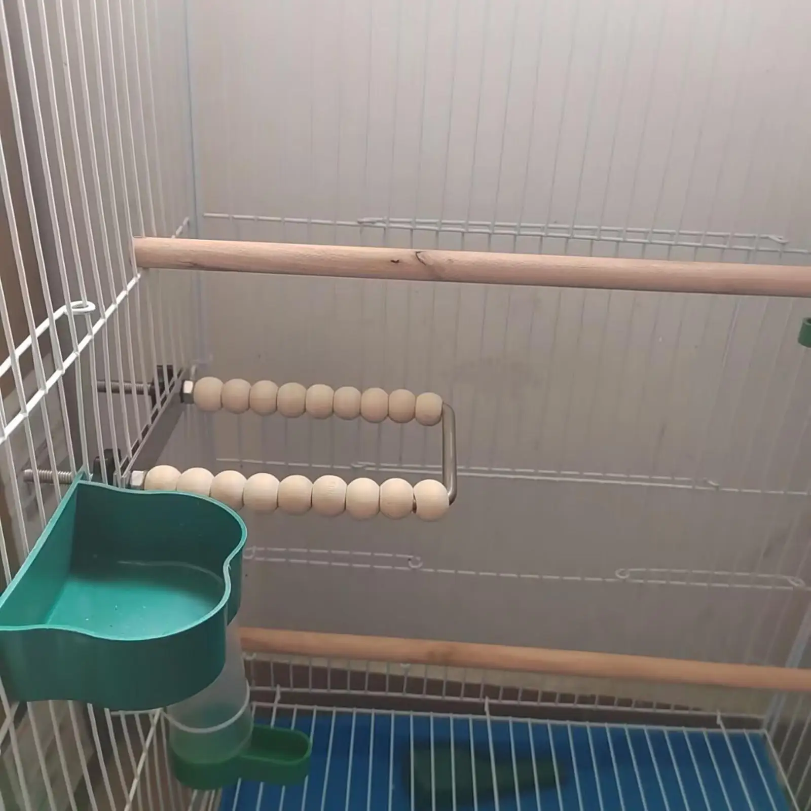 Parrots Stand Outdoor Climbing Bird Hanging Perch for Large Small Parakeet