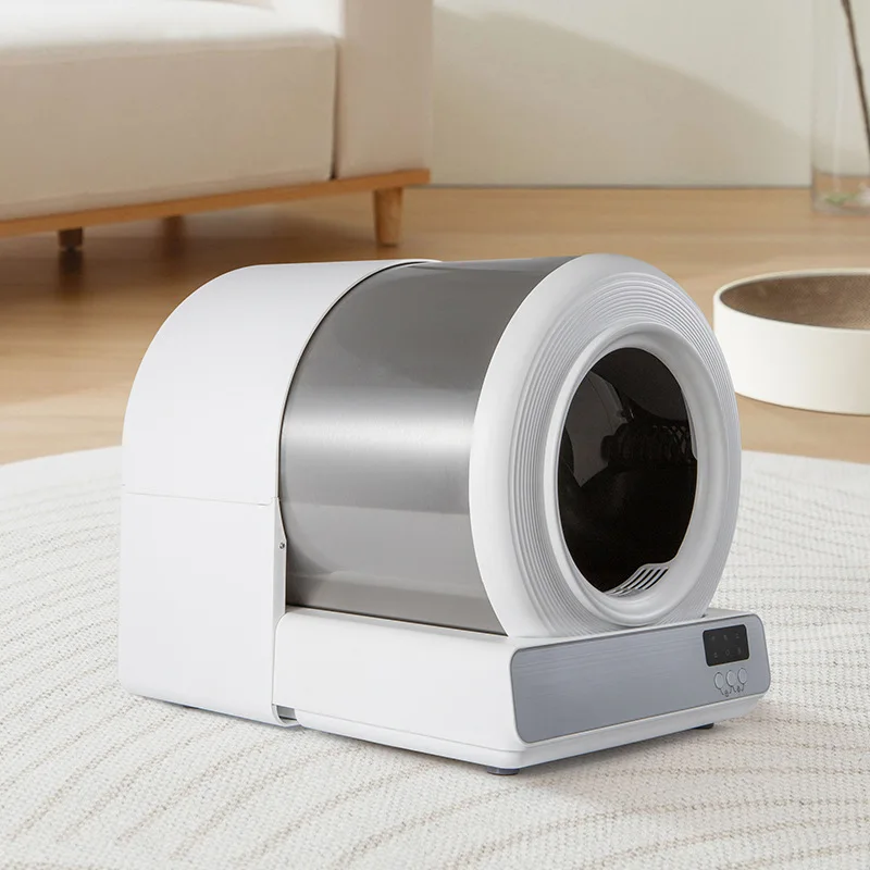 Caja de arena automática para gatos, caja de arena para gatos autolimpiante, gran capacidad, cajón de inodoro inteligente para gatos y gatitos, productos para mascotas - imagen 3