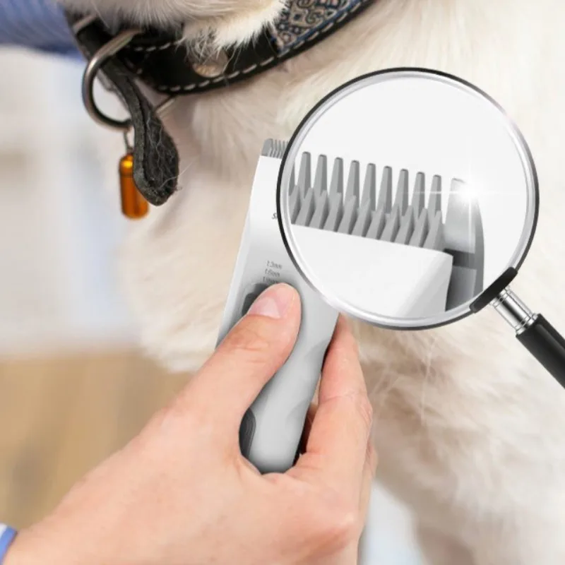 Kit de aseo para perros, gatos con cortaúñas, afeitadora y tijeras - imagen 4