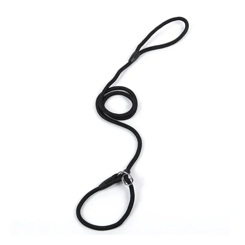 Correa nylon con cadena de tracción para perros grandes y pequeños - imagen 4