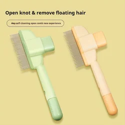 Cepillo quitapeludos para perros y gatos de pelo largo