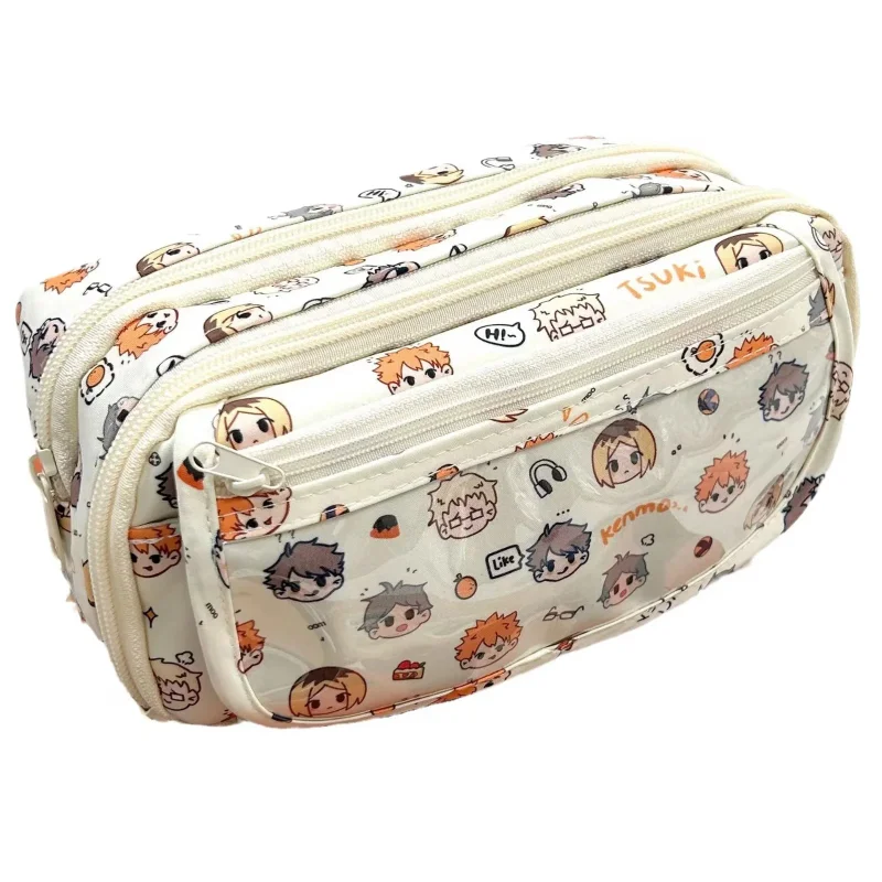 Estuche Haikyuu!! Kawaii vista frontal