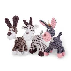 Juguete chirriante de peluche para perros pequeños y grandes