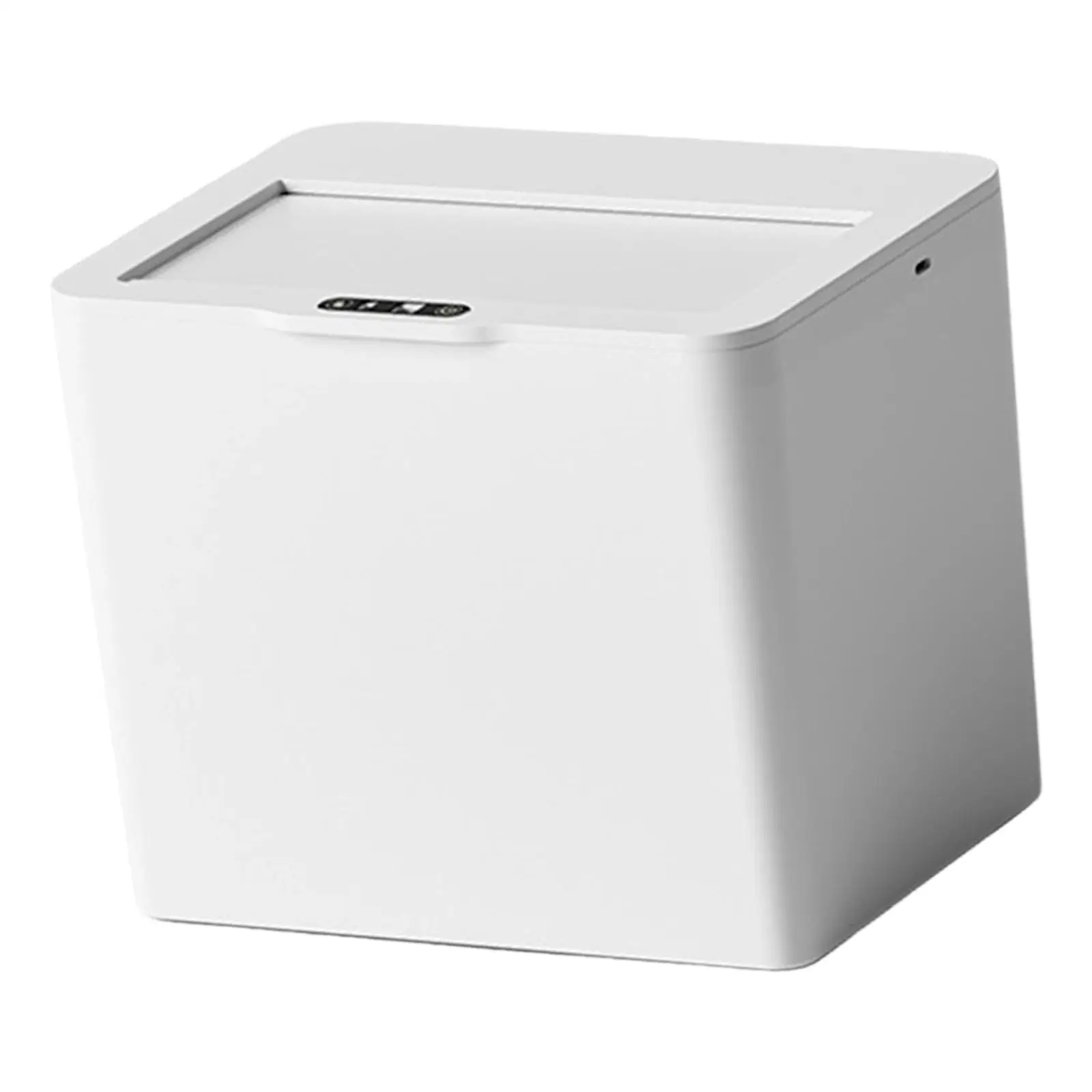 Cubo de basura de inducción inteligente, cubo de basura automático, ligero, fácil de limpiar, durabilidad, cubo de basura sin contacto para baño de escritorio - imagen 2