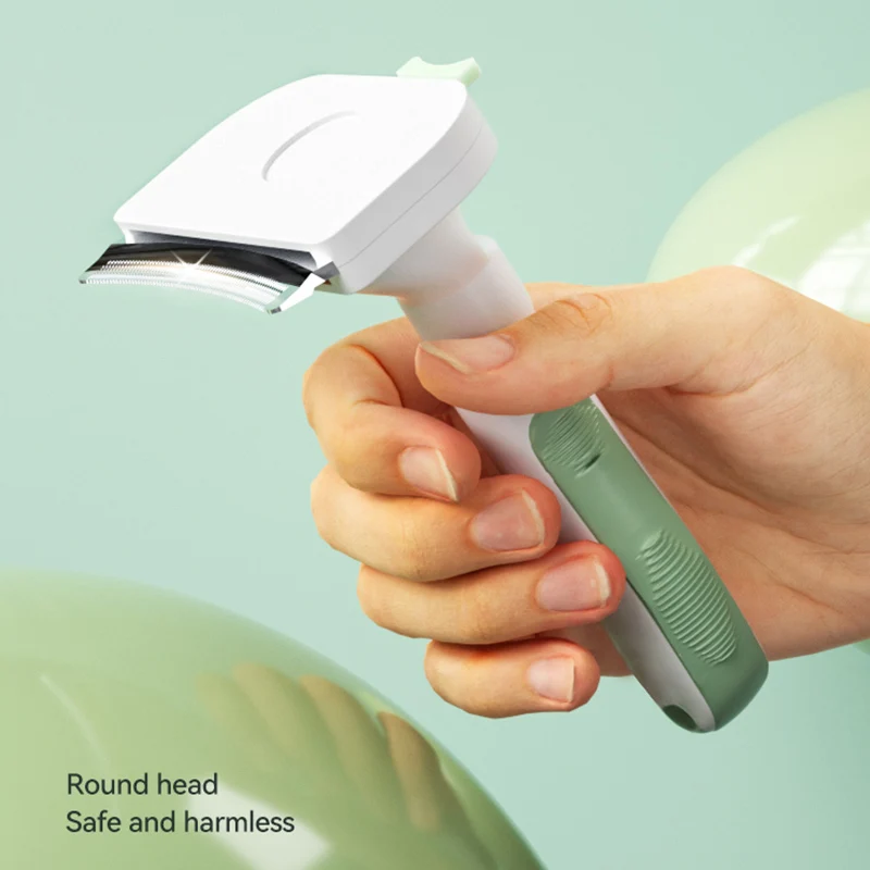 HOOPET-peine para eliminar el pelo de gatos, limpiador especial para la pérdida de pelo, cepillo para perros, elimina el pelo flotante - imagen 2