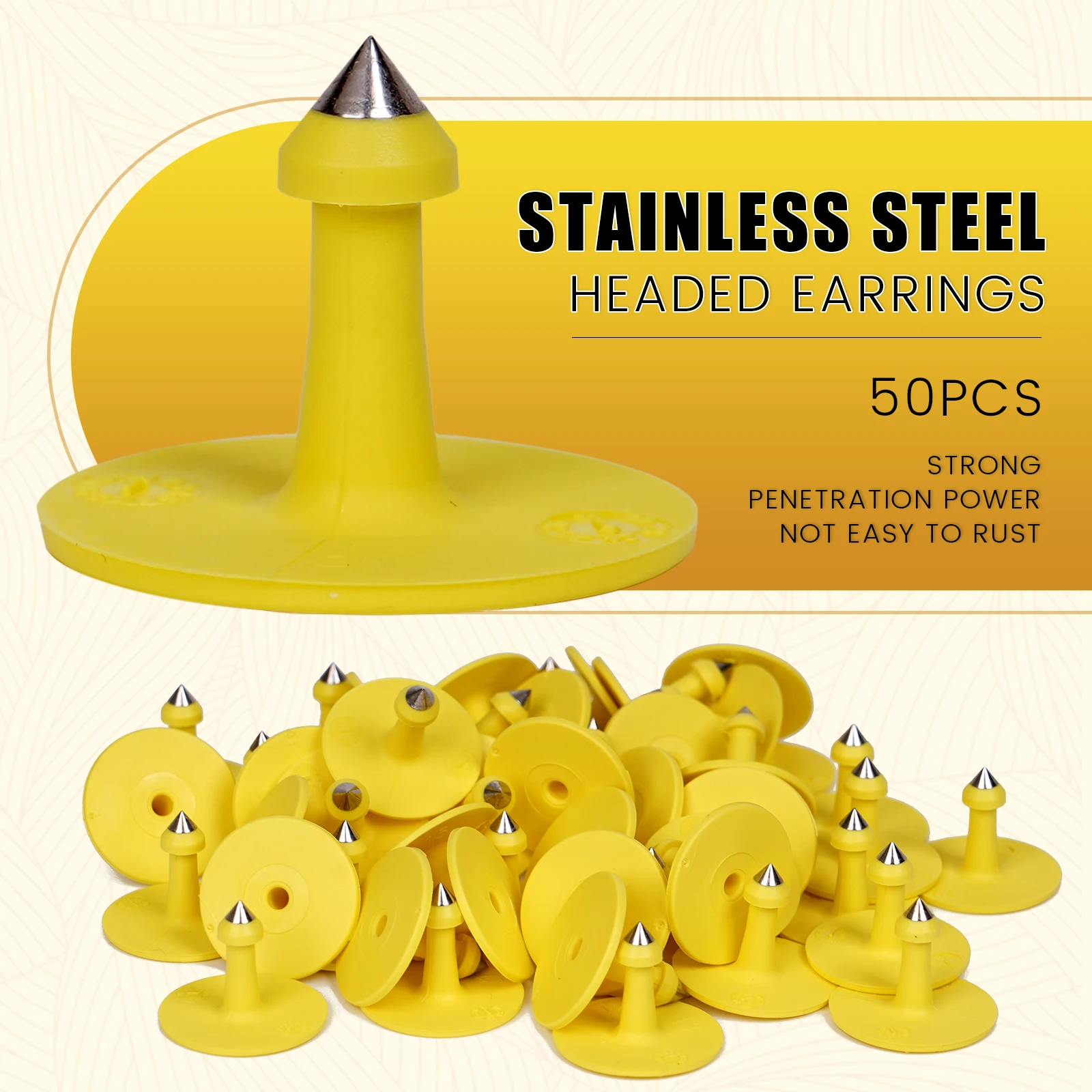 50 Uds ganado vaca ganado TPU etiquetas para las orejas señales con palabra etiquetas para las orejas 01-50 TPU etiquetas para las orejas de precisión tarjeta de identificación de animales de granja - imagen 5