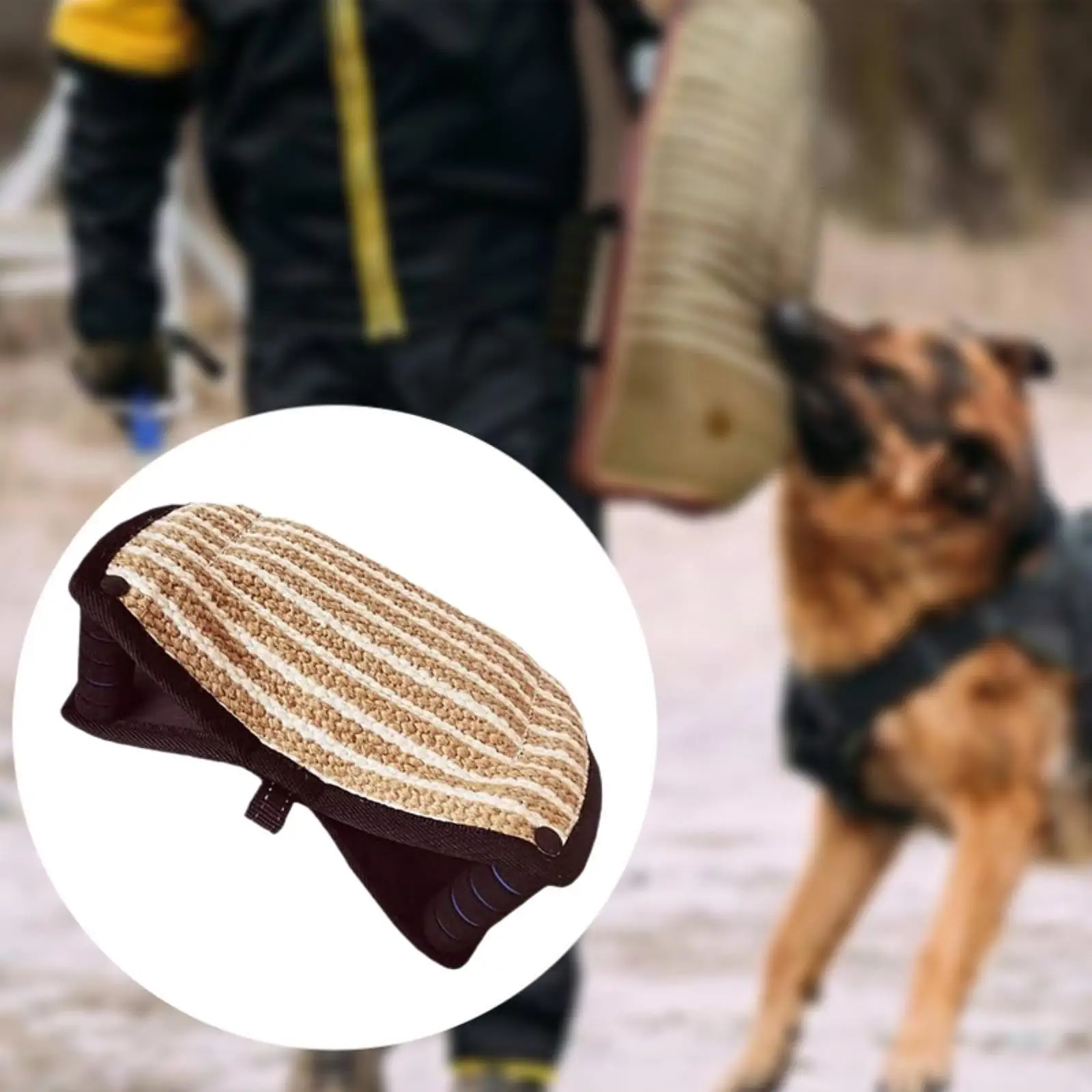 Dog Training Bite Pillow Practical Tug of Dogs Toy for Pet Large Dog Puppy