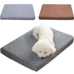 Colchón extraíble lavable para perro – estera cama invierno con cremallera