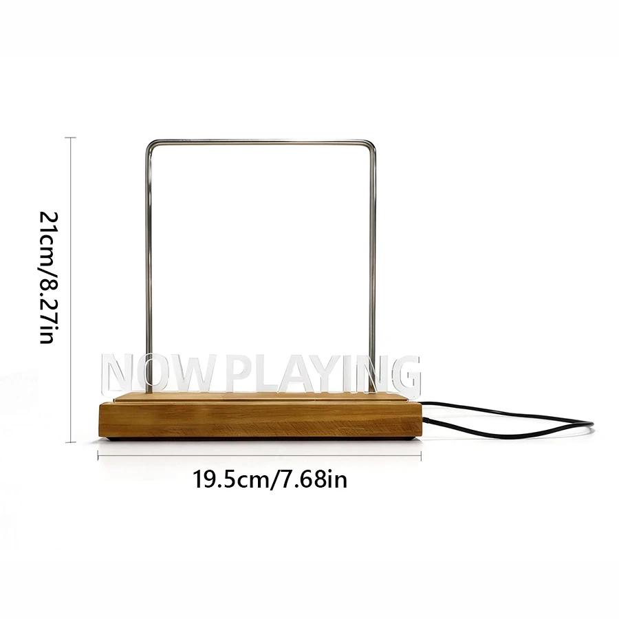 Soporte para discos de vinilo con iluminación y acrílico antihuellas - imagen 5