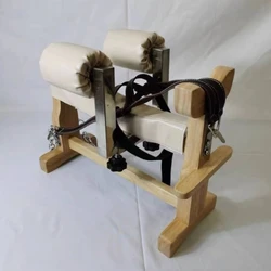 Mesa de moxibustión acupuntura para gatos y perros madera maciza