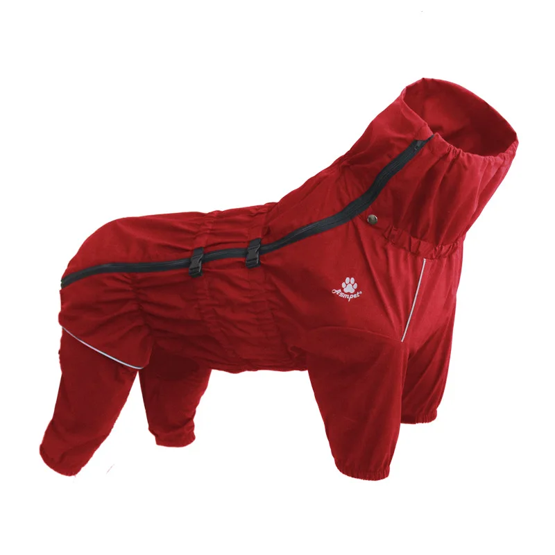 Impermeable ligero para perros - Traje de cuatro patas reflectante - imagen 4