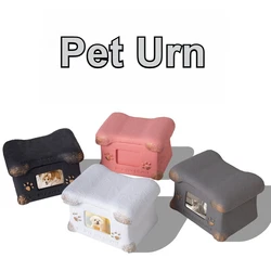 Urna grande conmemorativa funeraria para cenizas de perros y gatos