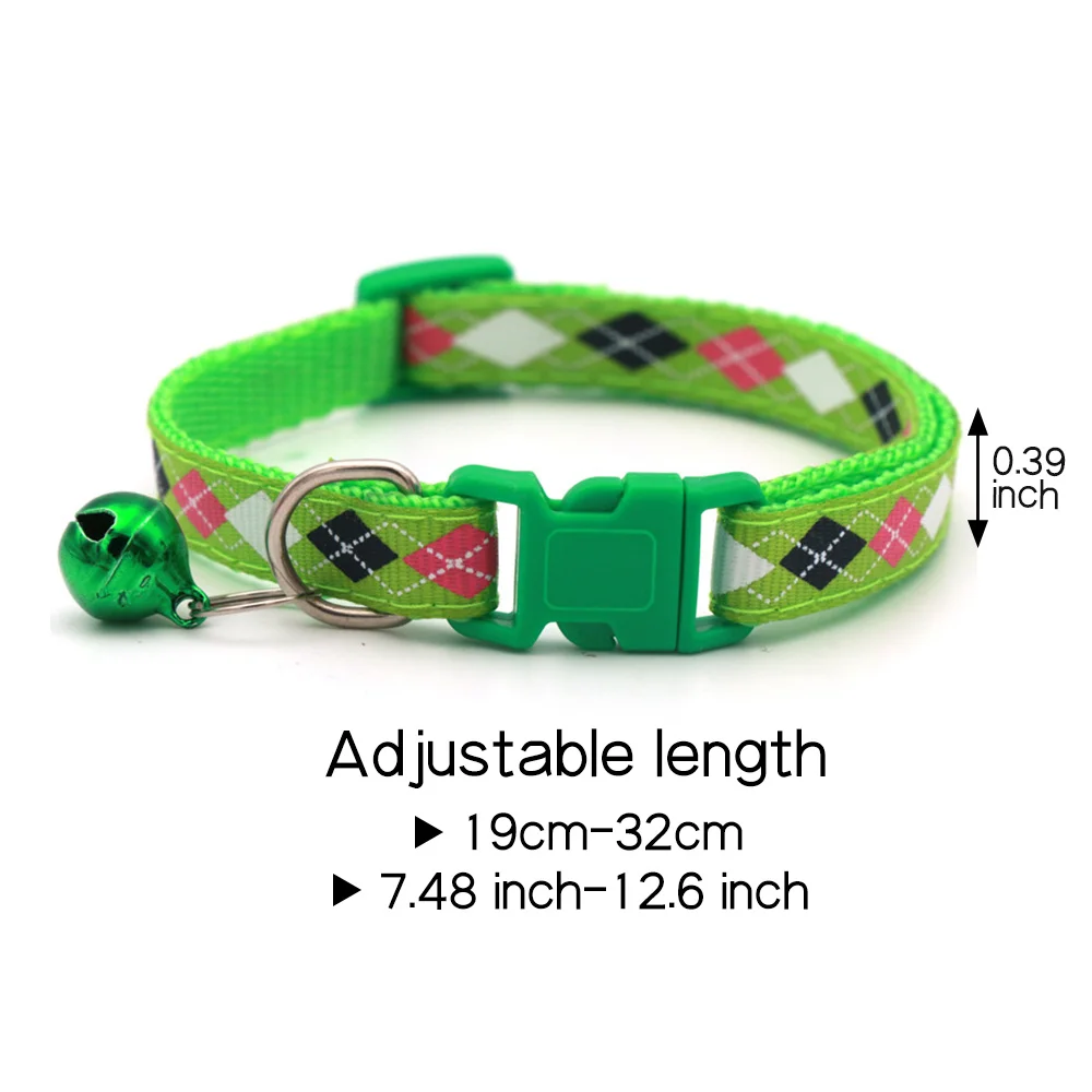 Collar ajustable con campana para perros y gatos pequeños, accesorios de aseo para mascotas, suministros para mascotas, 50 unidades - imagen 2