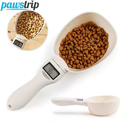 Cuchara medidora electrónica de alimentos para perros y gatos
