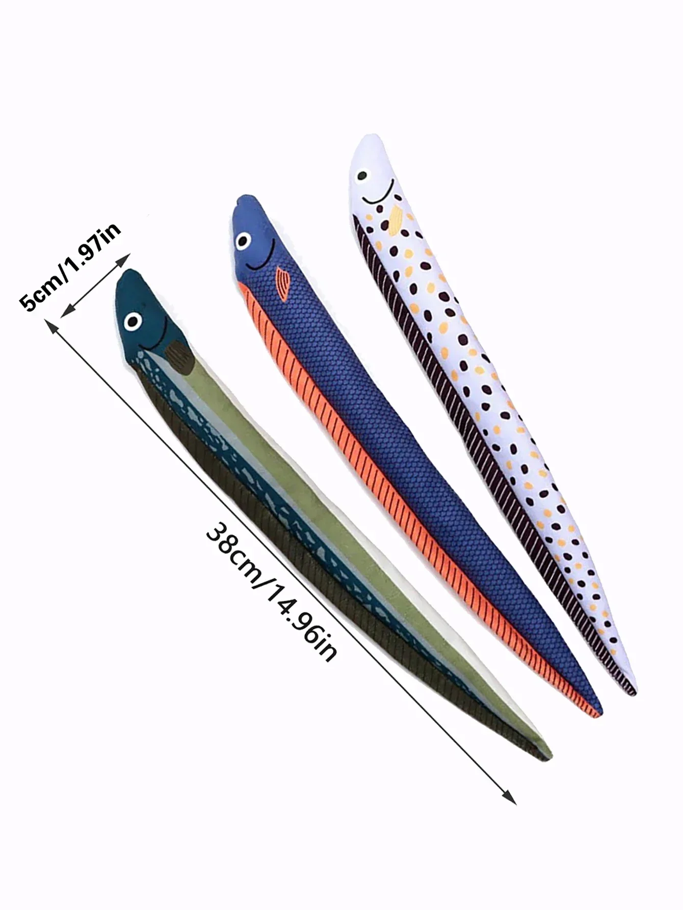 Juguete en forma de Anguila para gato, lona, menta, rechinar los dientes, juguete para mascotas