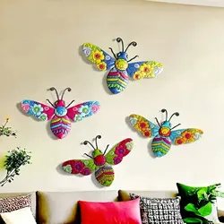 Decoración de pared abeja abejorro hierro para interiores y exteriores