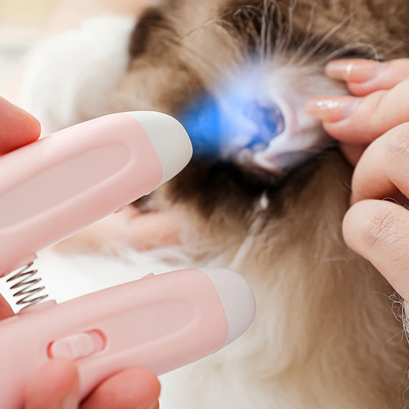 Cortauñas LED para mascotas con luz integrada, corte de uñas fácil y seguro para perros y gatos, agarre cómodo, herramienta cortaúñas suave - imagen 4