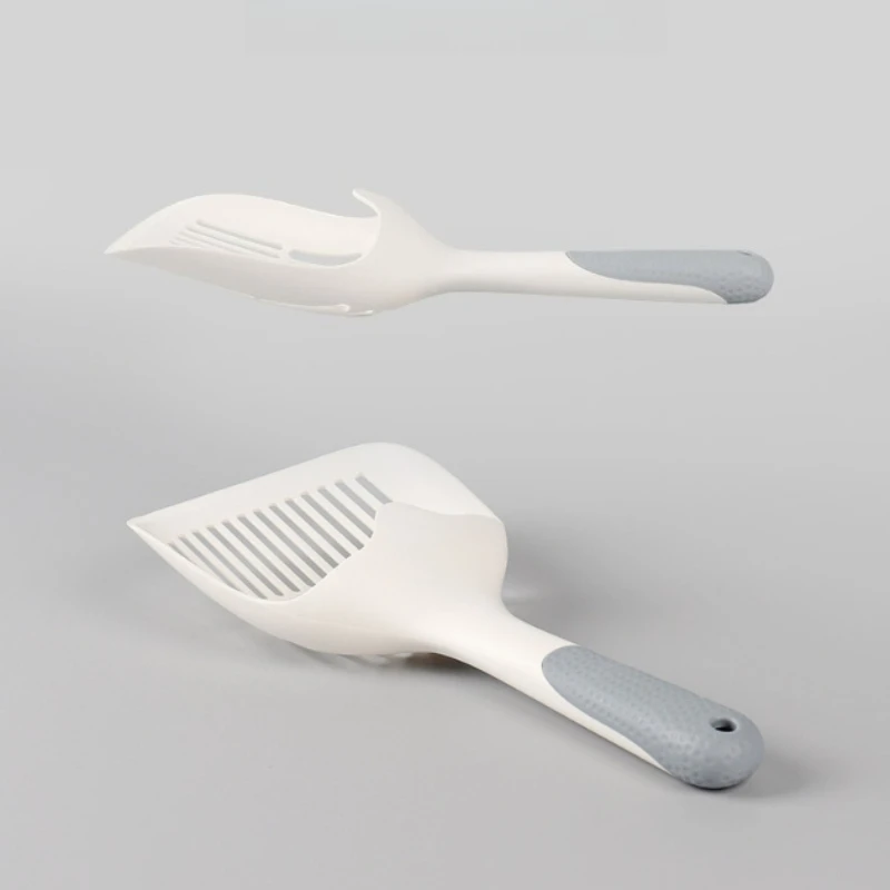 Cuchara de arena para gatos con orificio fino para arena de Tofu, pala de arena ligera, herramienta de limpieza de alta estética para gatos