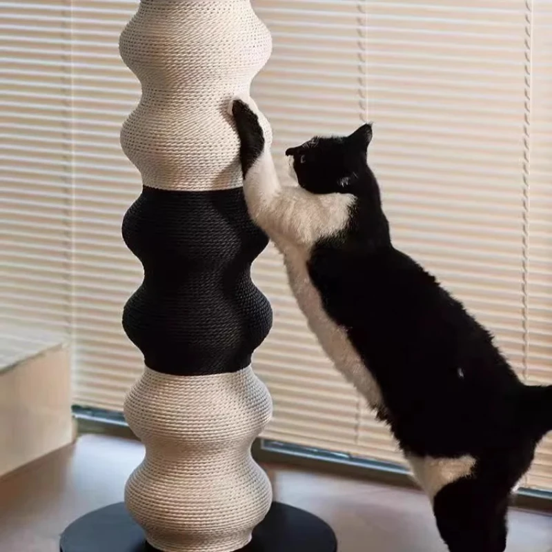 Tirador de lujo para gatos, árbol para gatos y gatitos, muebles creativos para gatos, torre rascadora de garras para suministros de Catnap extraíbles - imagen 3