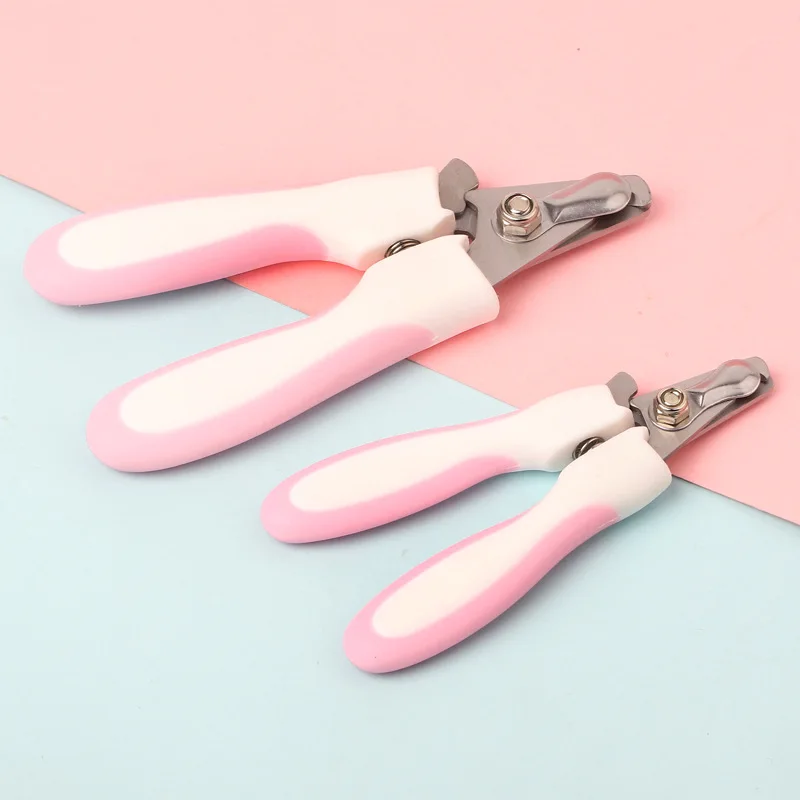 Cortauñas para mascotas con hoz, cortaúñas para perros grandes, tijeras de aseo de acero inoxidable, cortauñas multifuncional para gatos de peluche - imagen 3