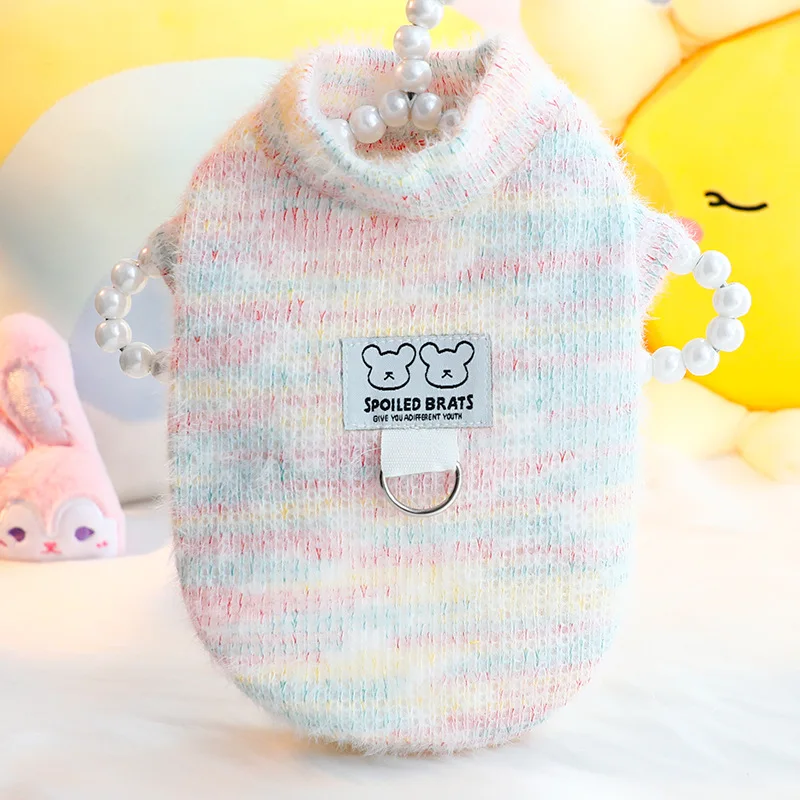 Ropa de invierno para perros, suéteres de lujo para perros pequeños, disfraz para perros y gatos, abrigo para cachorros, Chihuahua, Dachshund, Yorkie, suéter cálido para perros, nuevo