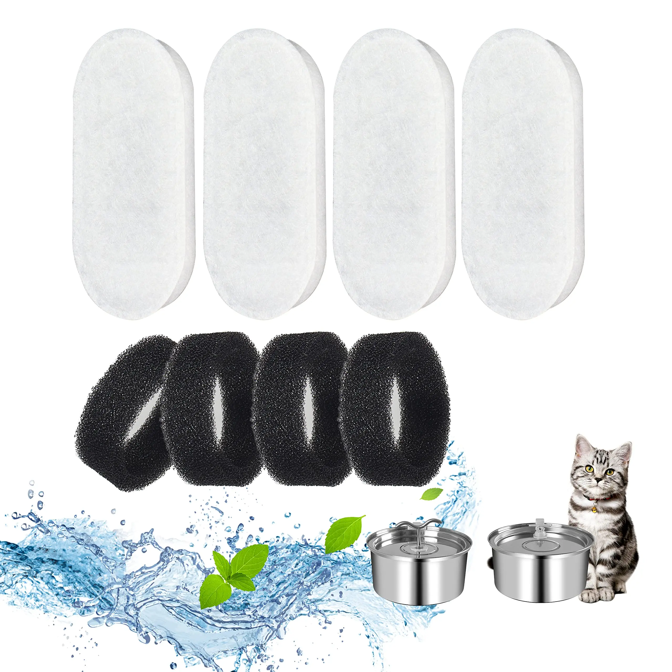 Filtro Fuente Gato COOYOMOO - Vista principal