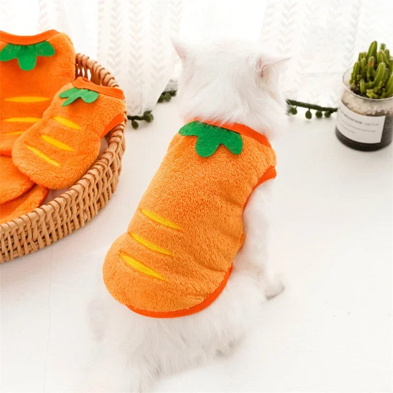 Jersey de felpa invierno para gatos y perros pequeños - imagen 3