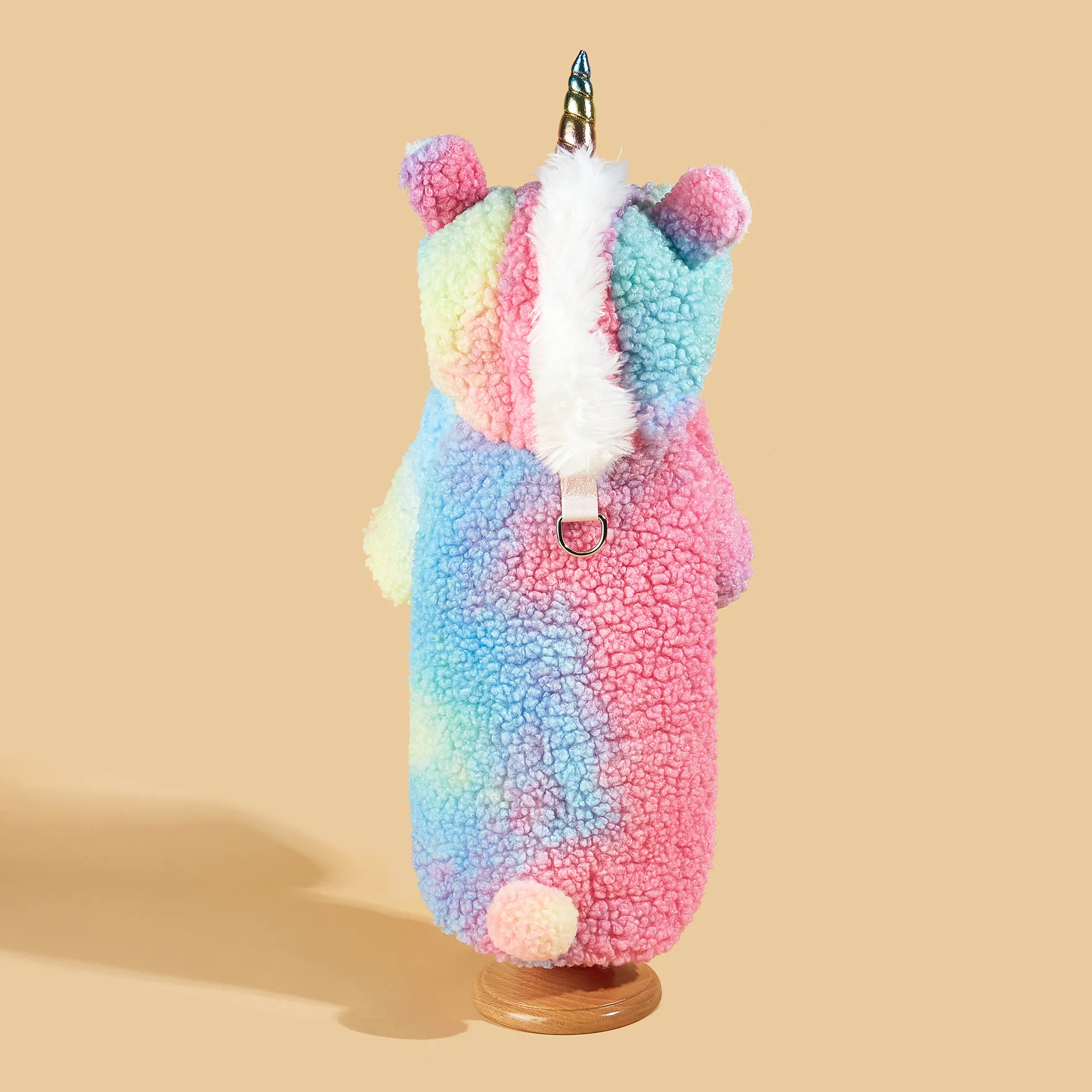 Ropa para mascotas de invierno y otoño: disfraz transformable con capucha de dos patas para perros y gatos, traje ideal de Halloween para perros pequeños - imagen 4