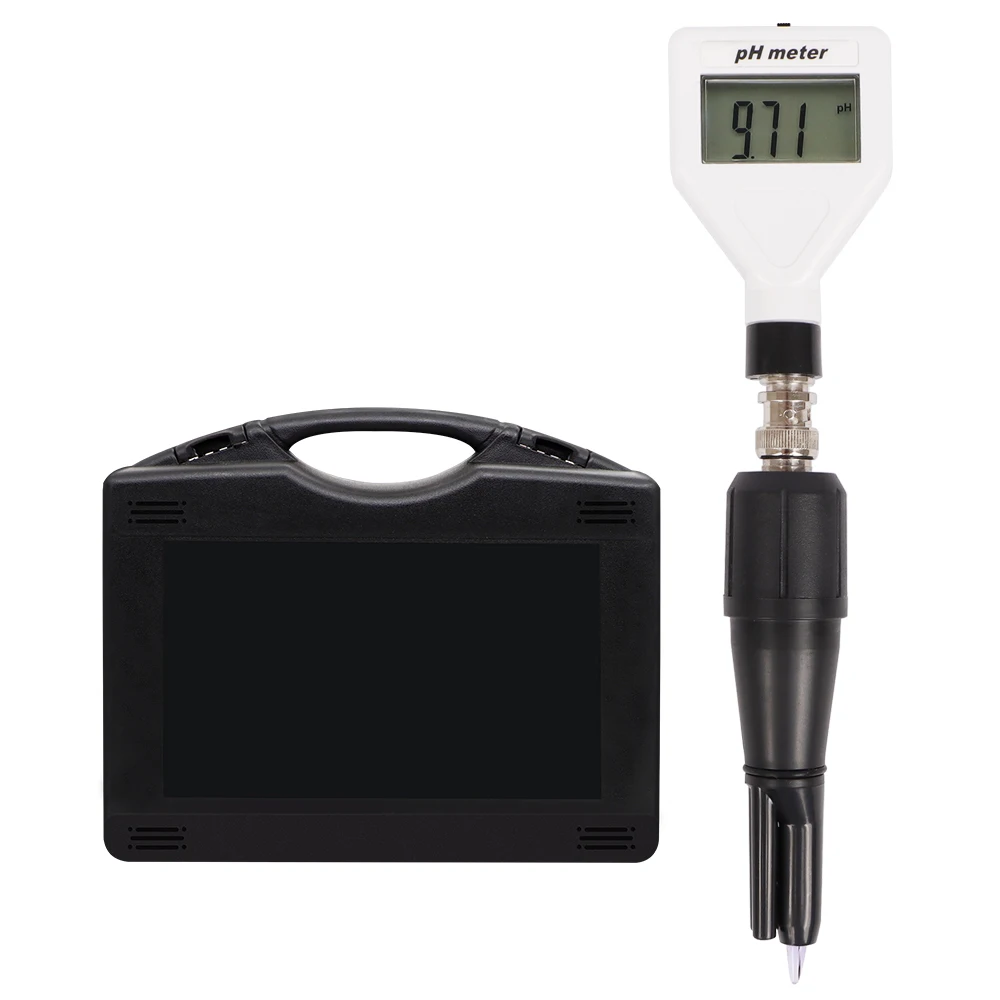 Probador de PH PH-98211, medidor de acidez Digital, Detector de suelo, pluma de prueba de PH con pantalla retroiluminada para agua, leche, queso, carne