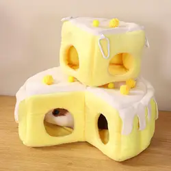 Cama nido para hámster y animales pequeños – Cueva cálida de invierno