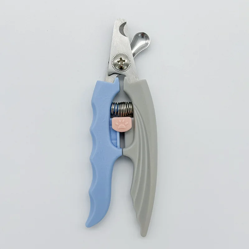 Nuevo cortaúñas para mascotas para gatos y perros, herramienta de aseo de acero inoxidable con protector de seguridad, recortador profesional - imagen 3