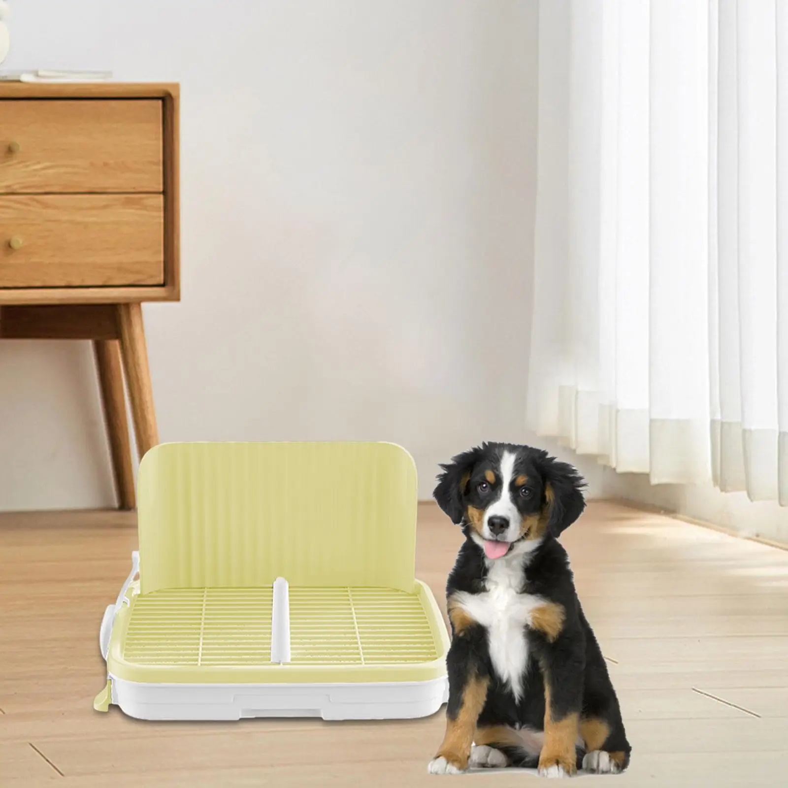 Dog Toilet Training Toilet Pet Cat and God Mesh Potty Tray Pet Training Pad 20.08''x14.57''x12.20''