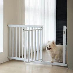 Barrera de seguridad extensible para perros – Metal resistente para interiors