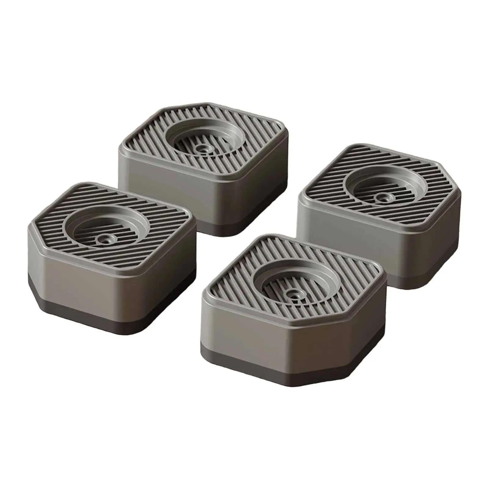 4 piezas almohadillas antivibración absorción de impacto Universal multifunción antideslizante almohadillas multiusos para los pies para secadora muebles del hogar - imagen 3