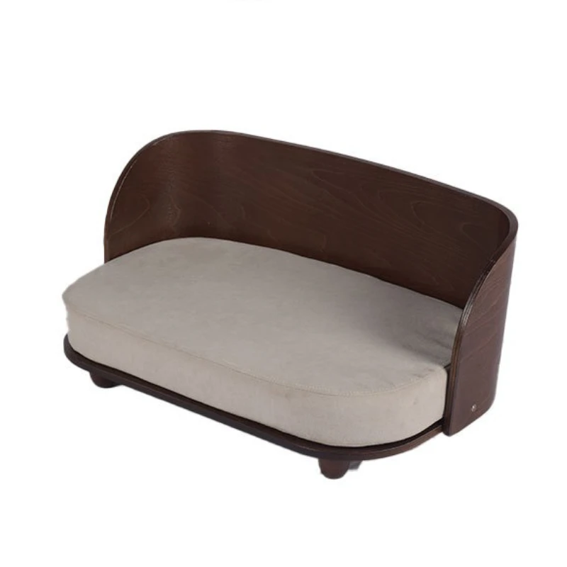 Cama para gatos de interior, cueva, cama de madera para gatos, camas para gatos transpirables de lujo, caja de alta capacidad de carga, casas ocultas para dormir para gatitos - imagen 5