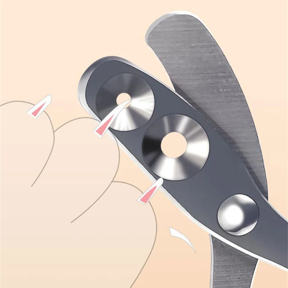 Cortauñas de acero inoxidable para perros y gatos, cortadores de uñas profesionales para mascotas, tijeras, recortador de garras para cachorros y gatitos, suministros de aseo para mascotas - imagen 5