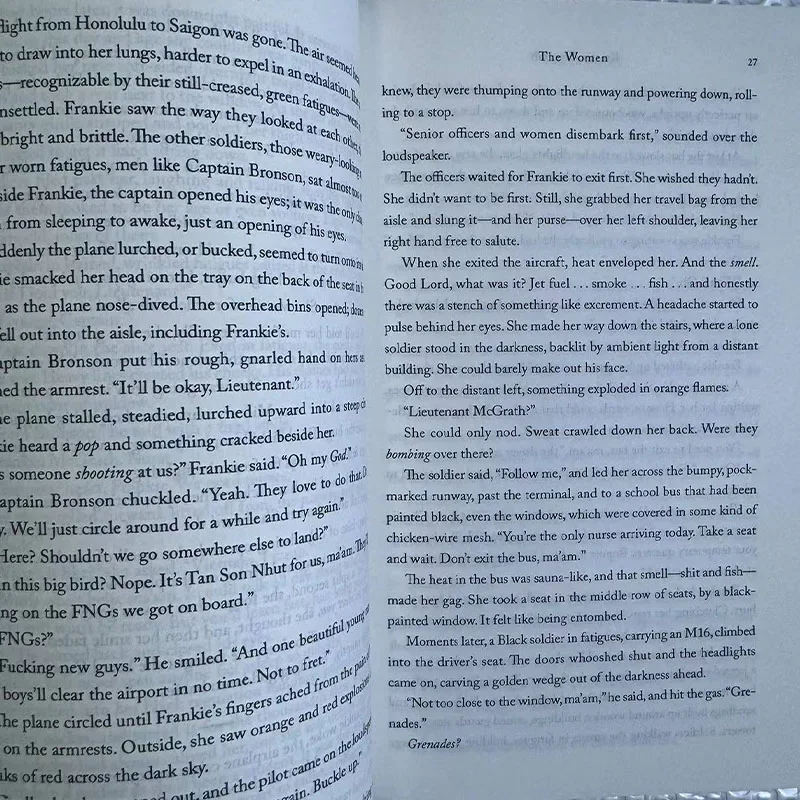 1 libro de Kristin Hannah The Women A Novel, libro Paperback en inglés - imagen 4