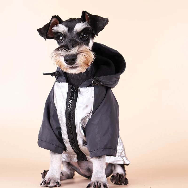 Ropa reflectante para mascotas, abrigo cálido de invierno, chaqueta impermeable para mascotas, abrigo para perros y gatos, accesorios para cachorros pequeños, medianos y grandes - imagen 4