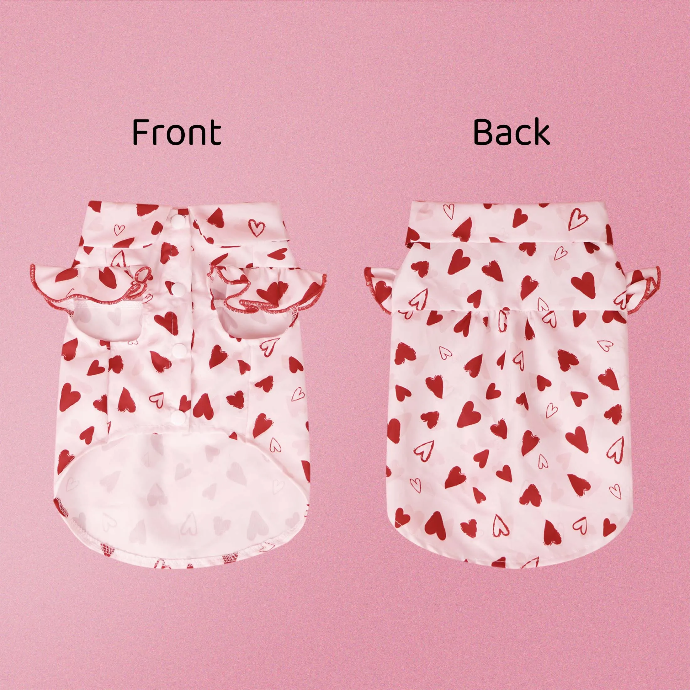Camiseta con corazón para perros – Jersey temática divertido