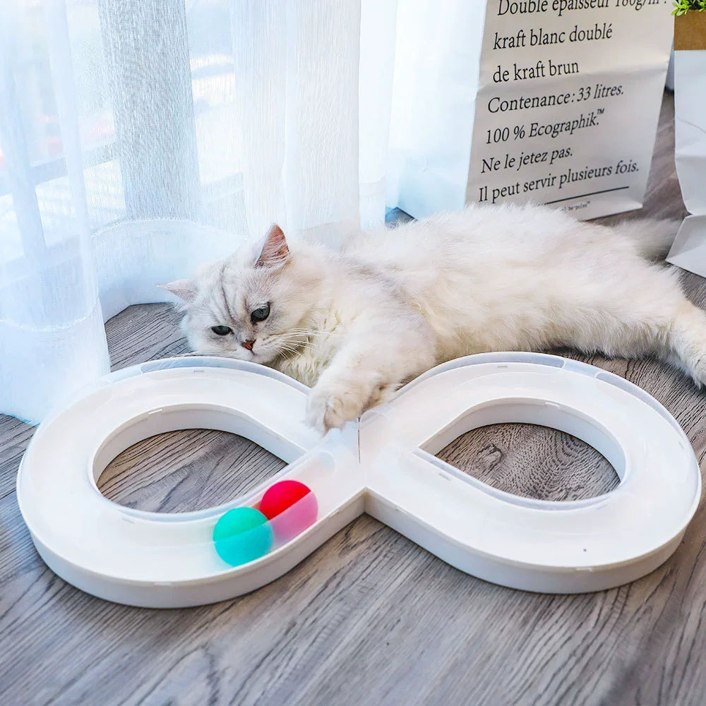 Juguete carrusel HOOPET para gatos – Ejercicio y entretenimiento - imagen 2