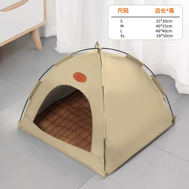 Casa plegable para mascotas: perros y gatos fresca y transpirable - imagen 3