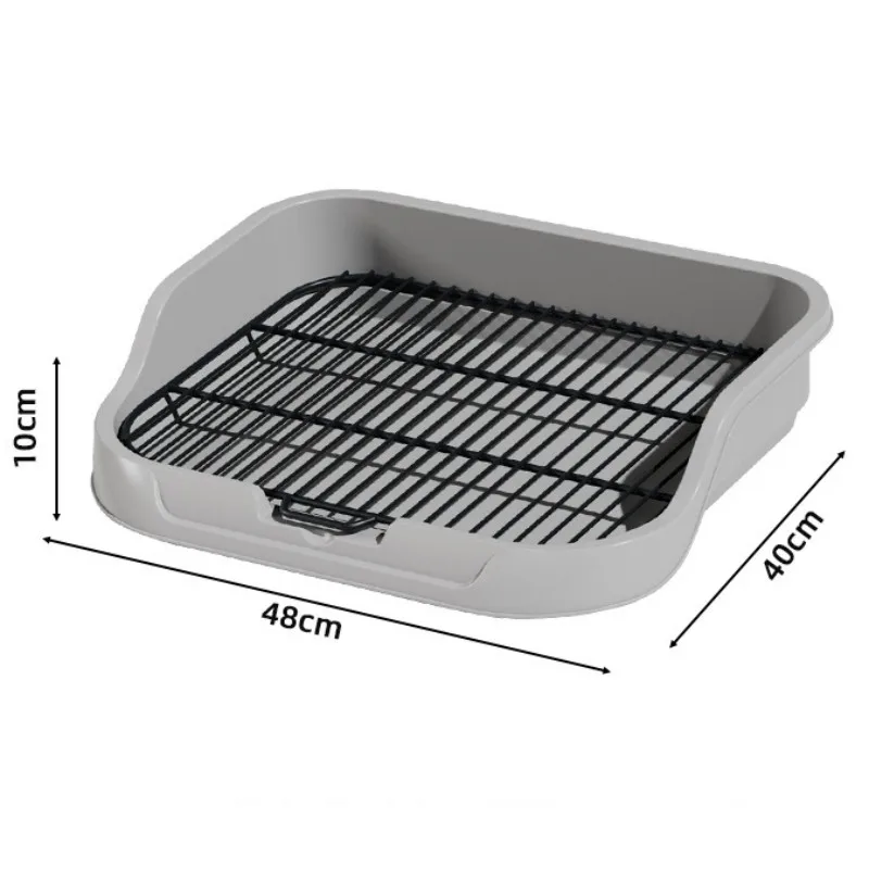 Inodoro de Interior para perros, caja de arena para entrenamiento de cachorros, marco de hierro, lavable, lavabo para urinario, suministros para mascotas - imagen 5