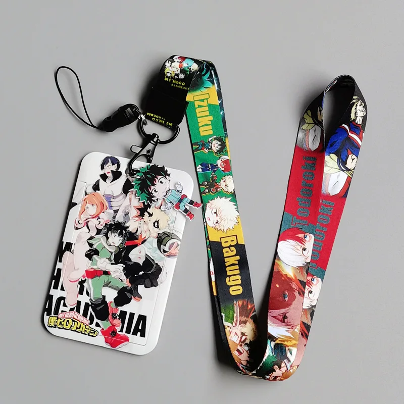 Porta tarjetas universitario My Hero Academia – Cordón para identificación escolar - imagen 3