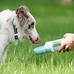 Botella de agua para salida de perro, botella de agua portátil para mascotas, botella de agua para acompañamiento al aire libre, suministro de agua para perros que caminan, suministros para mascotas