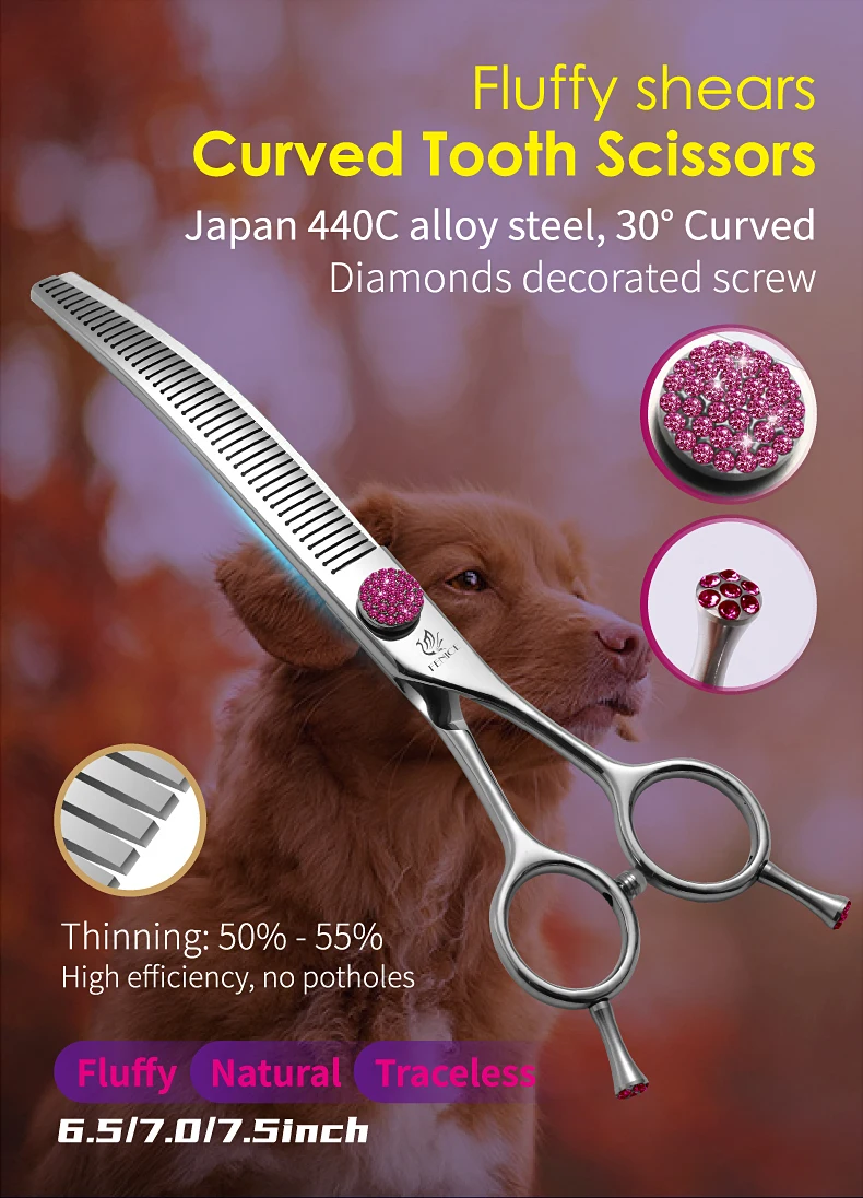 Tijeras profesionales - Diseño ergonómico